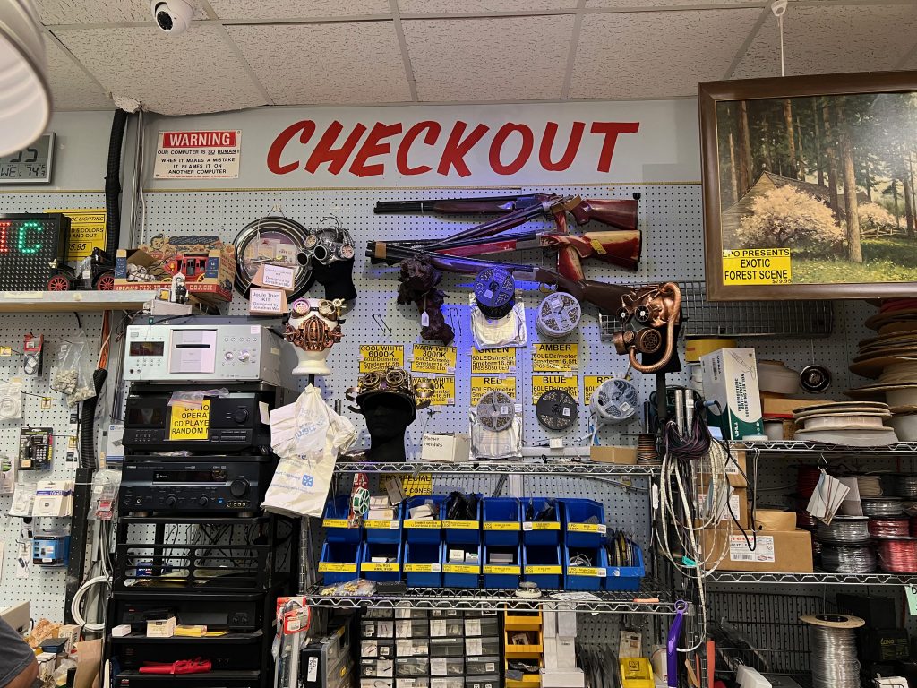 Electronic parts store clearance near me